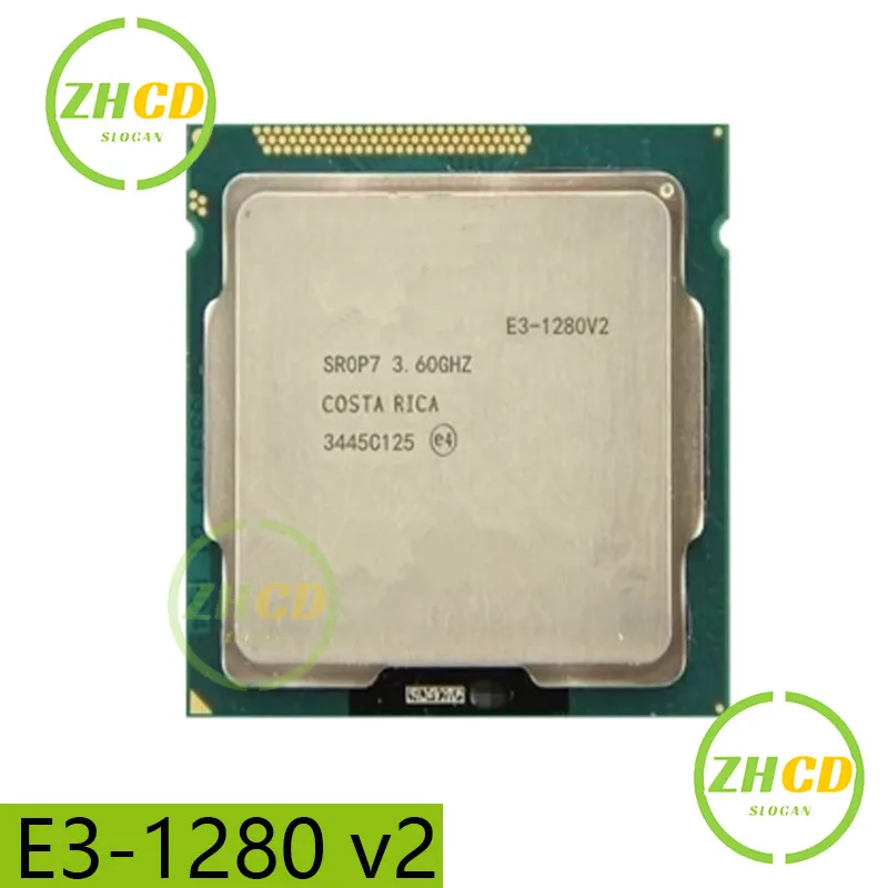 Intel Xeon For E3 1280V2 3.60GHZ Quad core 8M Cache E3 1280 V2 LGA1155 ...