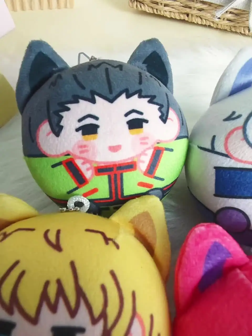 10 см круглый шар COS аниме Hunter x Gon Killua Leorio Kurapika Hisoka Morow кулон со звуком плюшевая