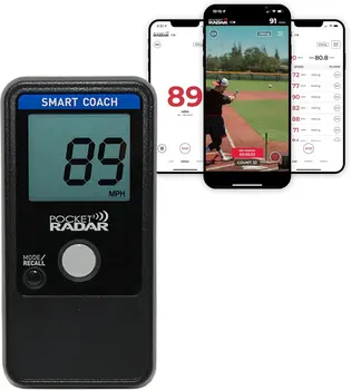 Radar Smart Coach Speed Gun for Baseball, Hockey, Softball - Accurate Pitching & Sports Speed Measurement 1