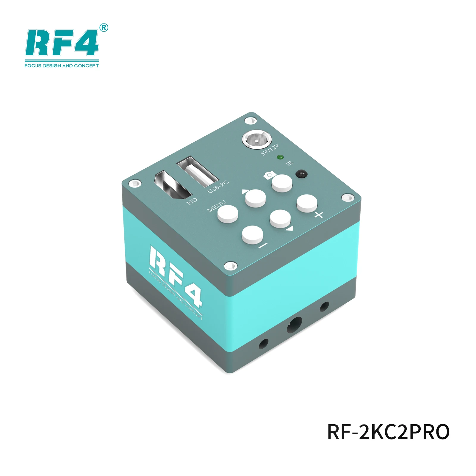 RF4-2KC2PRO HDMI 1080P 카메라 비디오 현미경 카메라 산업용 전자 관찰 IC 용접 수리 돋보기
