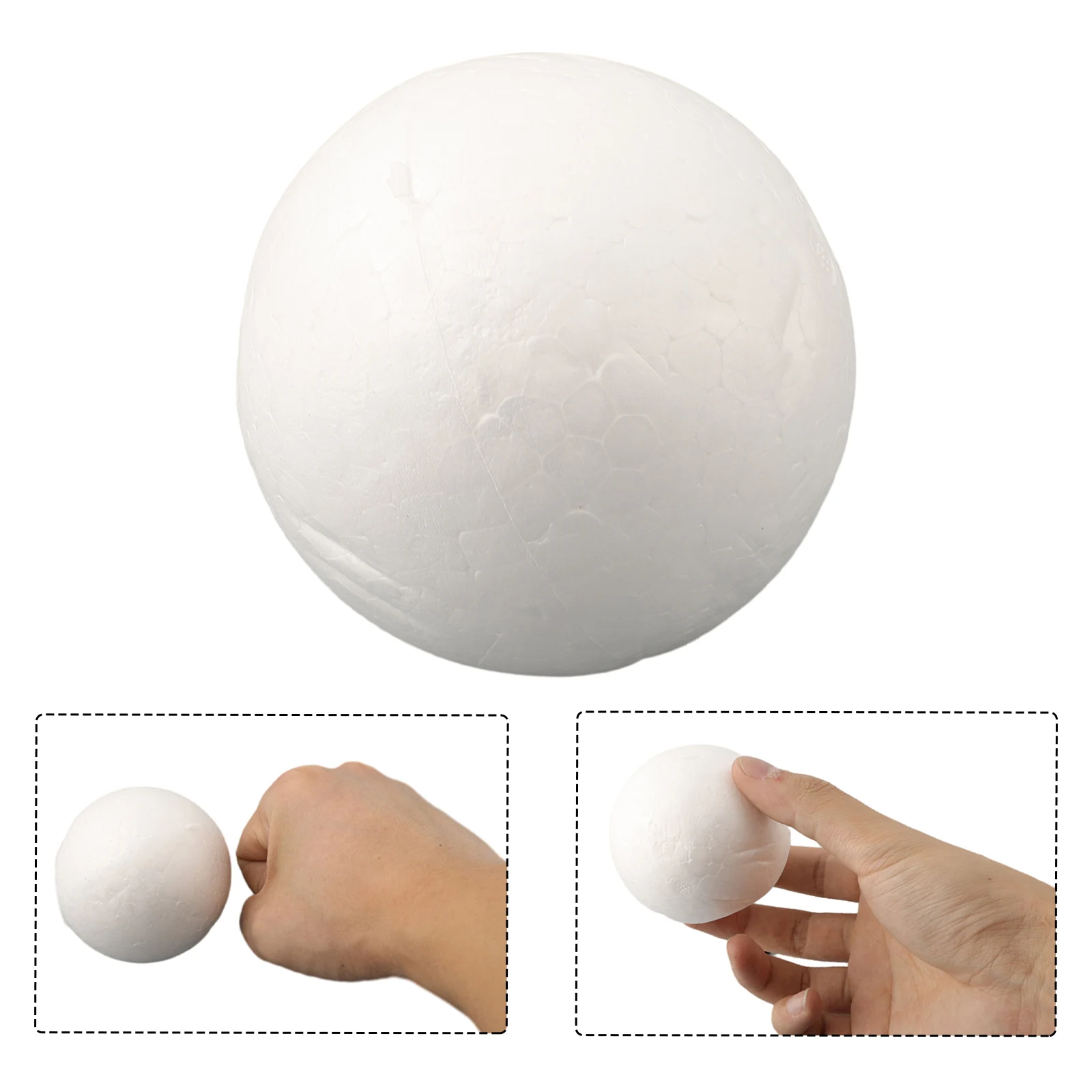 1 Stück leere runde Kugel aus massivem Polystyrol schaum für Hochzeits feiern 6cm/7cm/8cm/9cm/10cm/12cm hand gefertigte DIY-Produktion – Detail 17