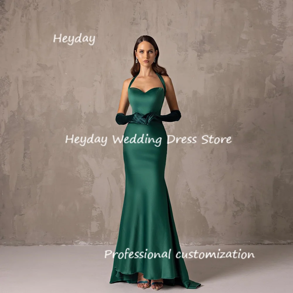 

Heyday Stain Sweetheart Mermaid Floor length Sleeveless Ruched Simple Special Occasion Evening Party Pretty Dresses Heyday 2024