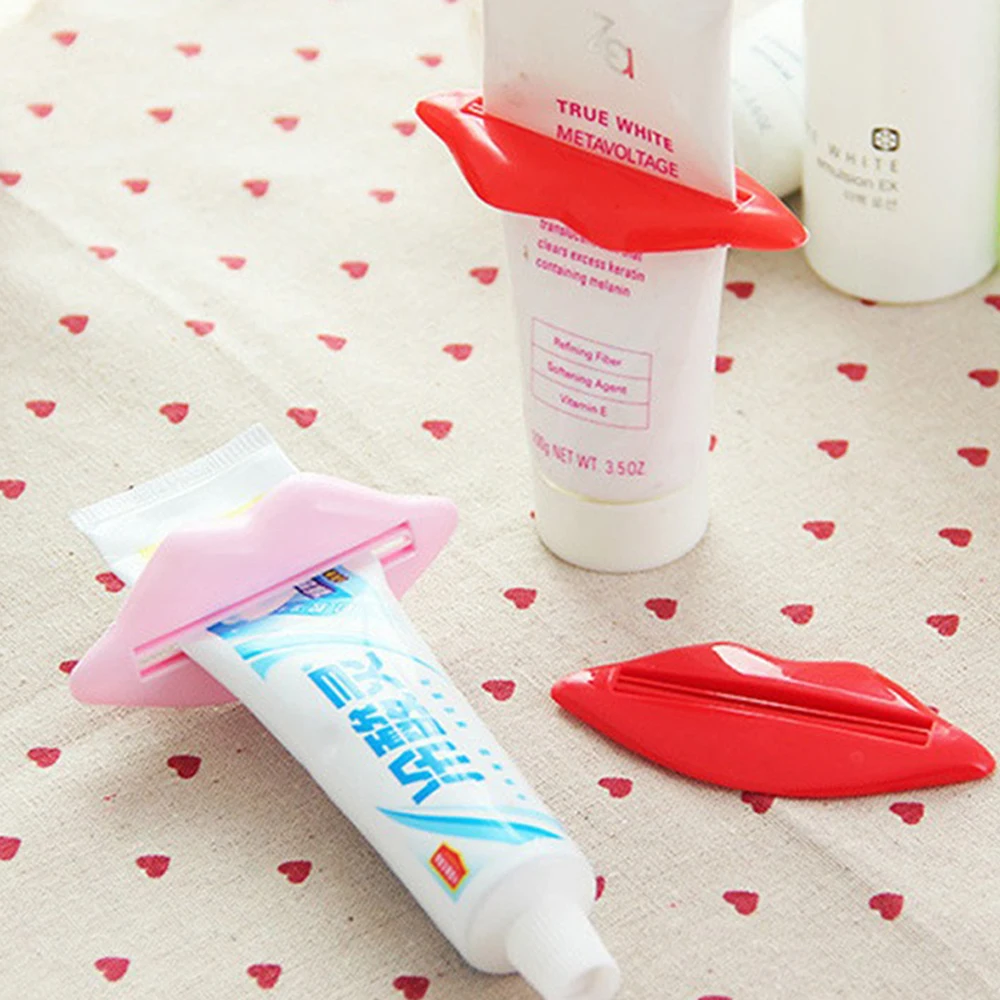 Toothpaste Squeezer Mini Rolling Tube Toothpaste Squeezer Dispenser Seat Holder Stand Easy Cleaning Bathroom Products Household Cosmetics Squeezer toothpaste squeezer