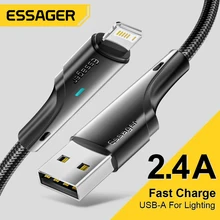 Essager USB kabel pro iPhone 13 12 11 Pro Max XR XS 8 7 6s 5 Plus Kabel pro rychlé nabíjení pro iPhone Nabíjecí kabel pro nabíječku