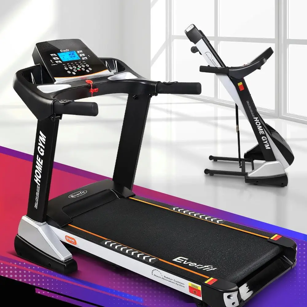 Electric Motorized Treadmill Home Gym Auto Incline Design Fitness Exercise 480mm Belt