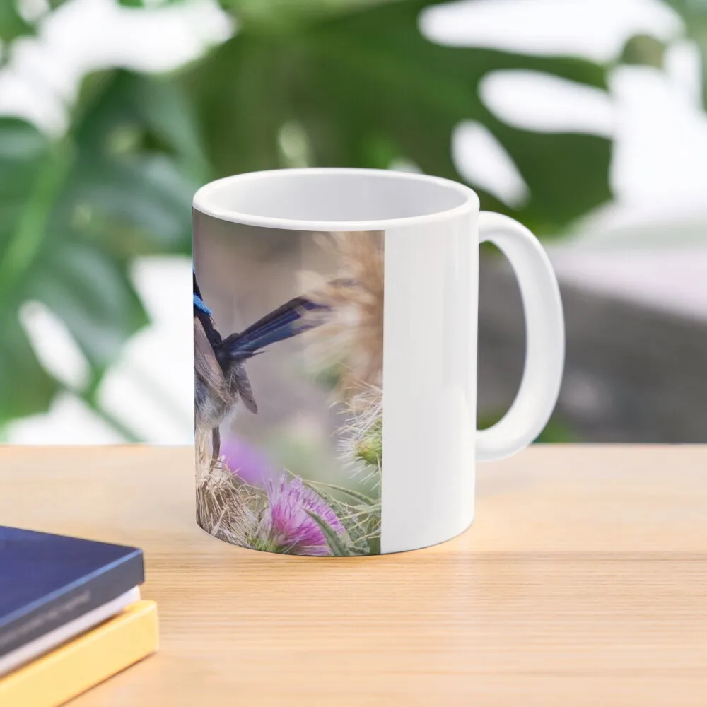 

Blue Wren Coffee Mug Original Breakfast Cups Cups Sets Tea Cups Mug