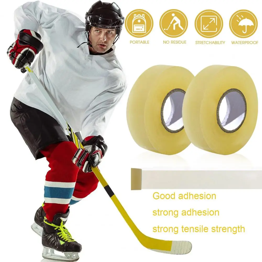 Sports Tape Hocket Stick Tape Premium Hockey for Shin Guards Hockey Sticks Baseball Adhesive Grip Protector for Ice Skates