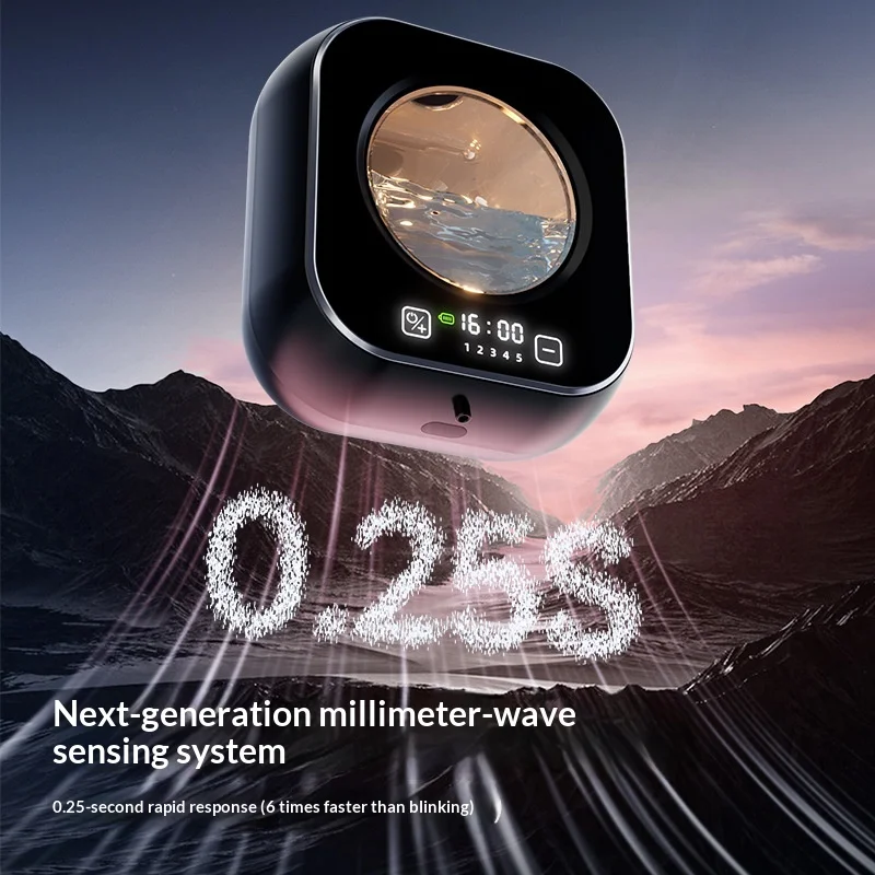 Wall Mount Automatic Foam Soap Dispenser 80 Days Standby Rechargeable Sensor Dispenser - Image 3