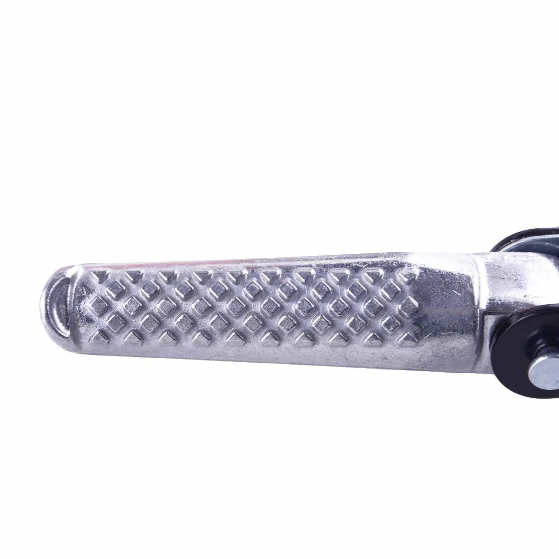 Durable 2Pcs Rear Passenger Foot Peg Pedal Bracket Side Stand Support Modified Parts for Cross-Country Motorcycle Di