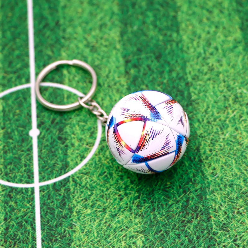 Handmade Doll Keychain 1pc Soccer and Football Keychain Set Perfect Souvenir and Gift for Sports Fans Backpack Accessories