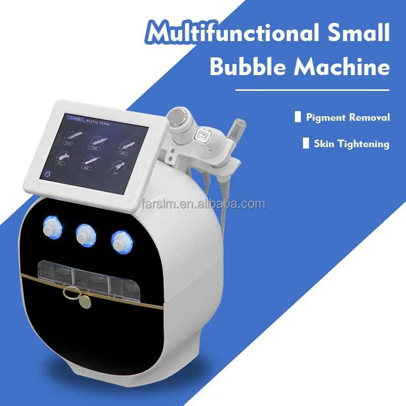 6 in 1 Hydra Jet Peel Diamond Micro Dermabrasion EMS Bio Skin Massage