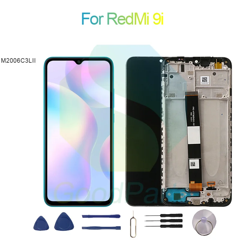 

Сменный сенсорный ЖК-экран 1600*720 M2006C3LII для RedMi 9i