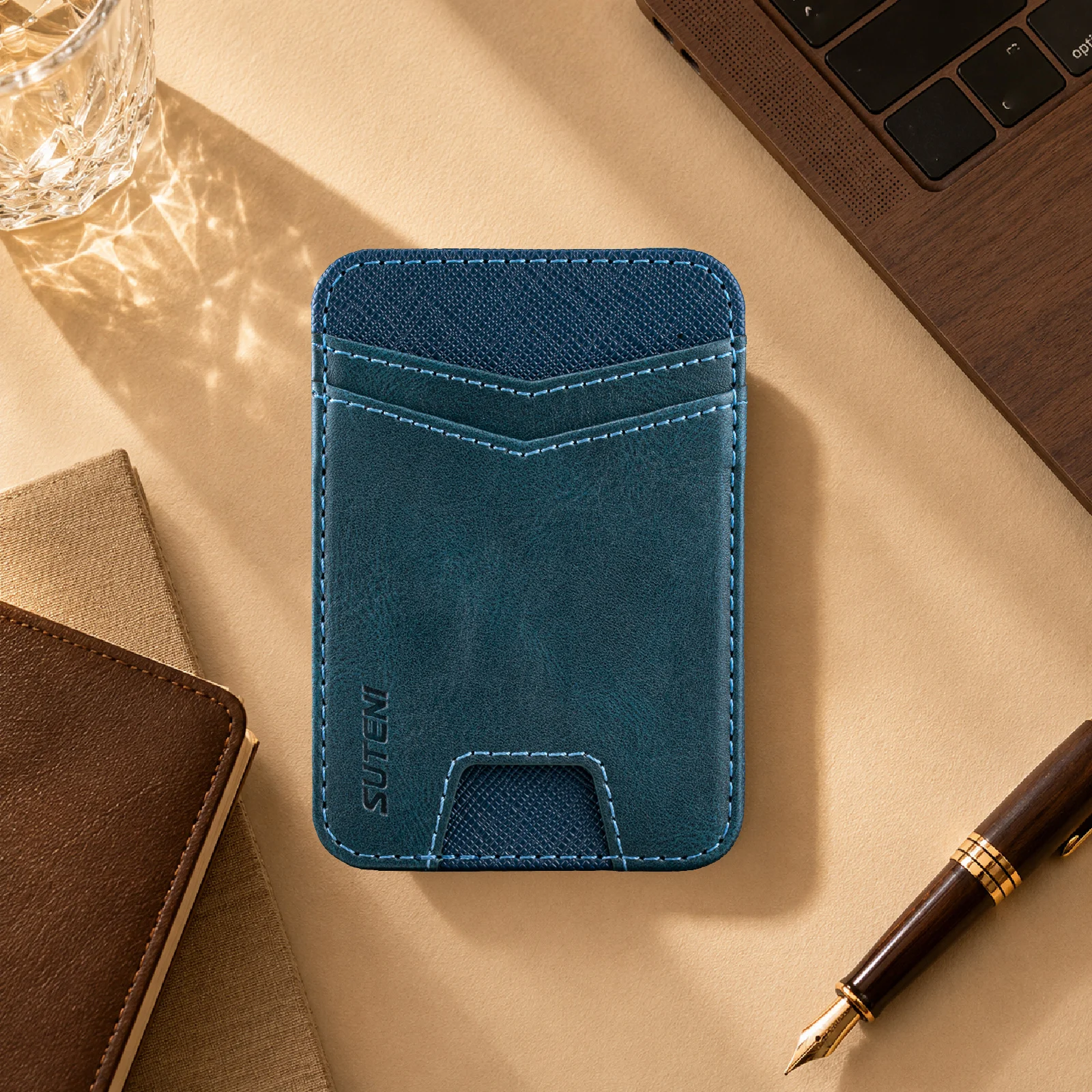 Premium RFID Blocking Leather Card Holder Wallet
