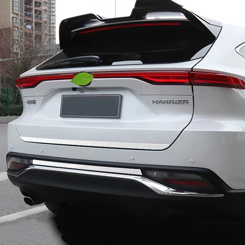 

Автомобильные аксессуары, Задняя Крышка багажника, крышка багажника, отделка, защитная наклейка из нержавеющей стали для Toyota Harrier Venza 2022 2023
