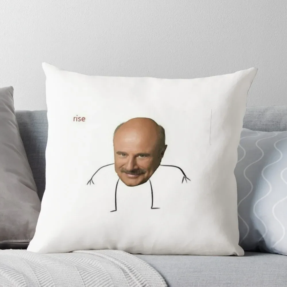 

RISE, Dr. Phil Throw Pillow Cushions For Decorative Sofa Sofa Cushions