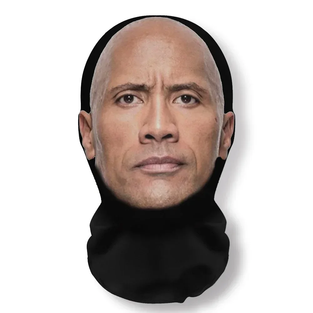Fashion Hip-Hop Superstar Celebrity Full Face Mask with Elastic Mesh for Halloween Cosplay Headwear
