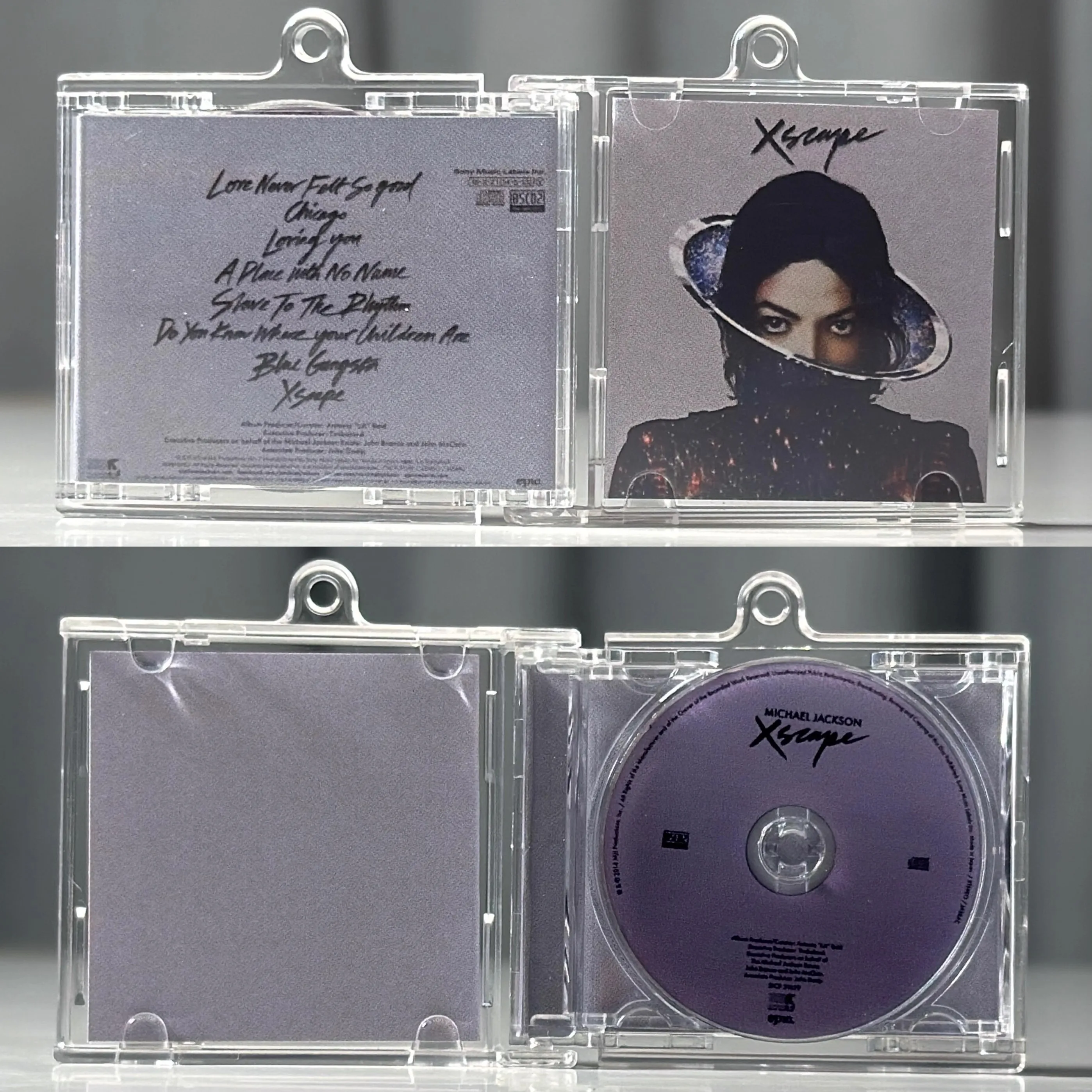 Брелок Michael Jackson MJ MINI Music CD NFC XSCAPE Bandai | AliExpress