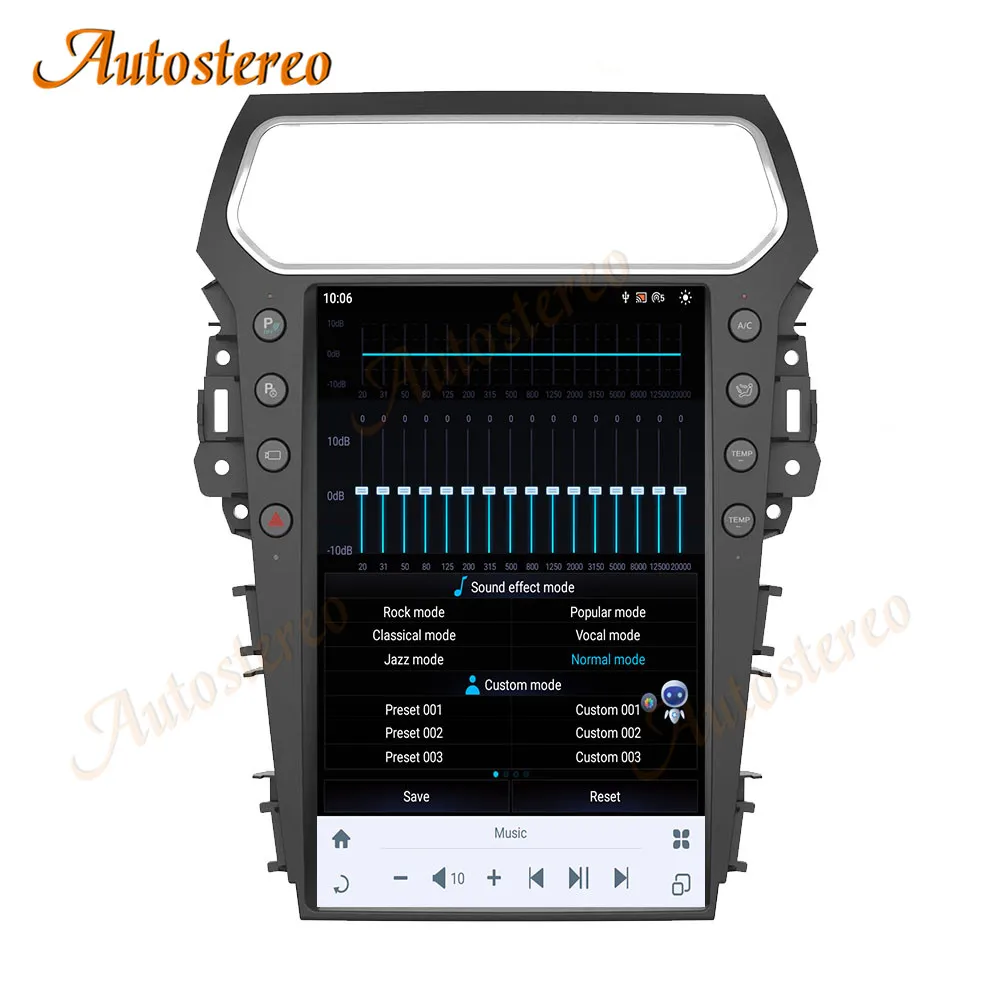 14.4 Android 13 Carplay Screen For Ford Explorer 2011-2019 SYNC 1 2 3 Tesla Styl