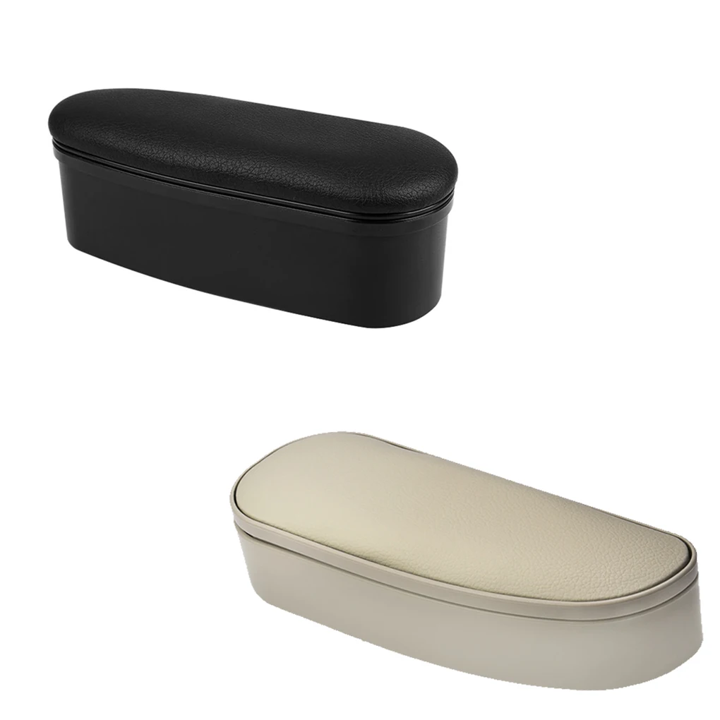 

Adjustable Car Elbow Support Bracket Left Hand Armrest Anti-Fatigue Pad Non-slip Mat Storage Box