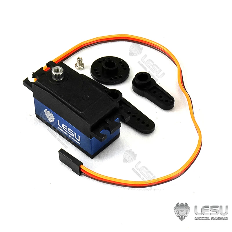 

Lesu 1/14 40.5*20*28.3Mm 12Kg Metal Gear Servo For Rc Tractor Truck Tamiyaya Hydraulic Dumper Excavator Toucan Model Car Th12163