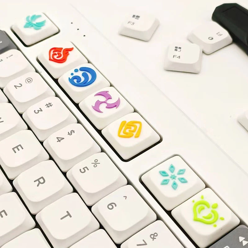 

Diversified Element Pattern Game Mechanical Keyboard Cross -Shaft Personality Handmade Custom Resin Keycap