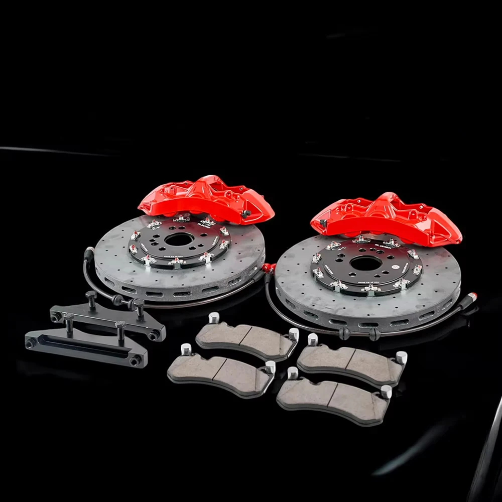 코코 레이싱 자동 브레이크 시스템 카본 세라믹 디스크 6피스톤 19 20 21인치 레인지로버 스포츠 L494용