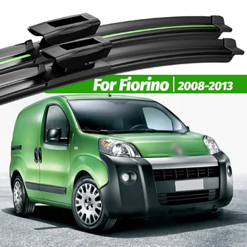 For Fiat Fiorino 2008-2013 2pcs Front Windshield Wiper Blades 2009 2010 2011 2012 Windscreen Window Accessories