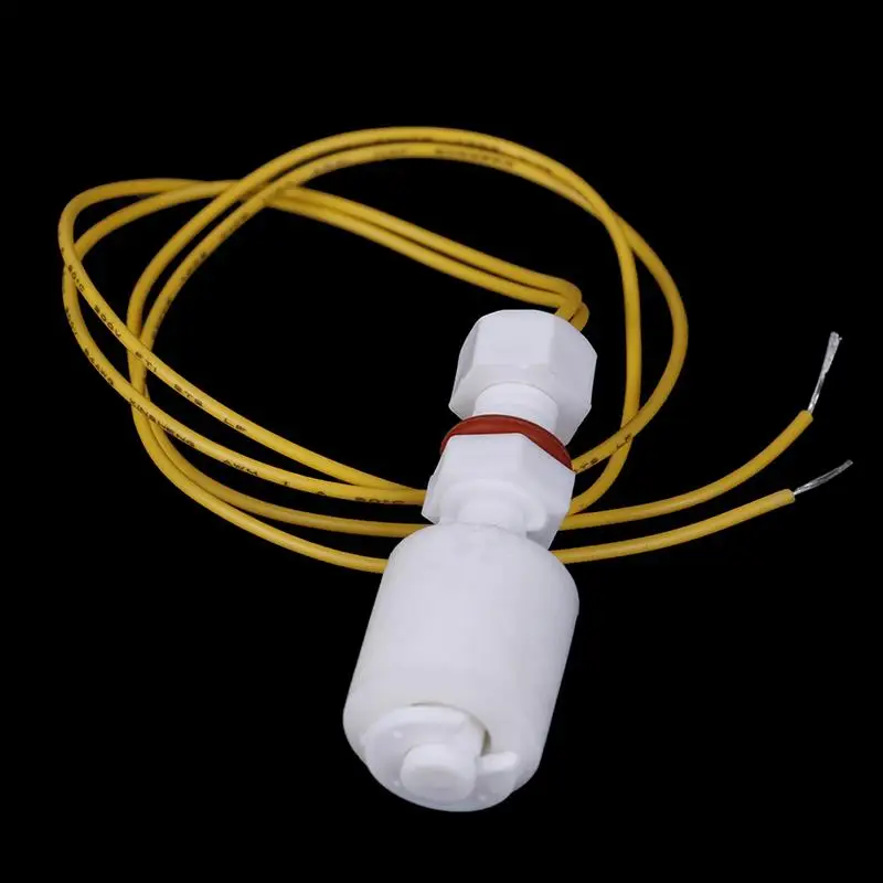 1PC PP Floating Ball Switch Liquid Water Level Sensor Horizontal Float Switch Down water level switch