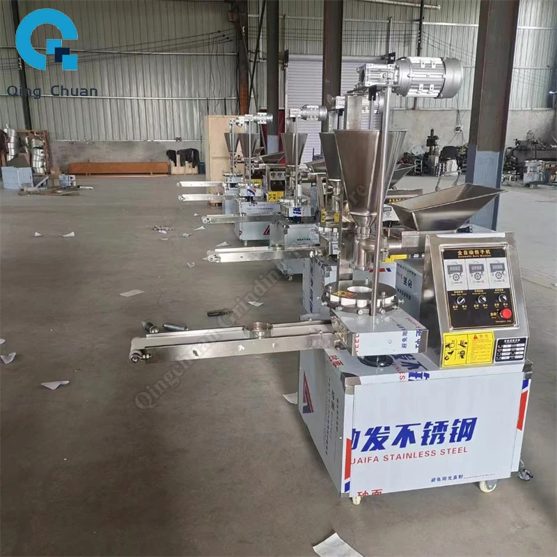 Baozi Making Machine Automatic Small Dumpling Bao Bun Momo Dimsum Maker Dim Sum Steam Stuffed Bun Make
