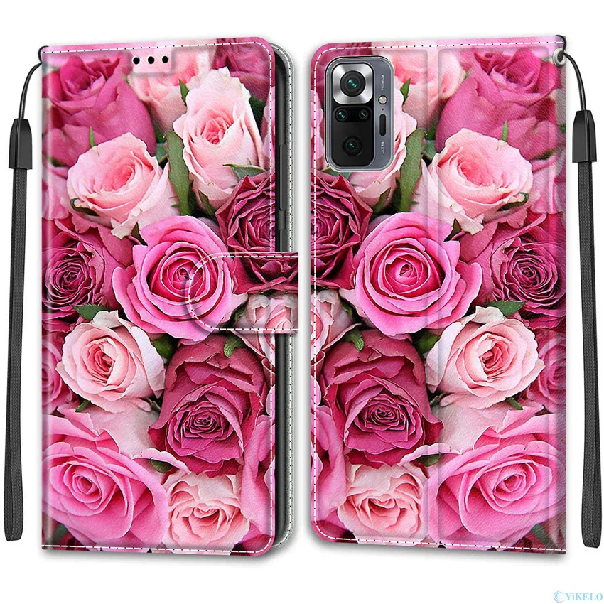 Elegant Butterfly Flip Leather Wallet Phone Case Book Cover