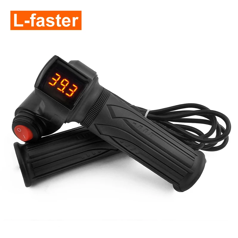 E Bike Throttle Battery Indicator Electric Bike Accelerator Throttle