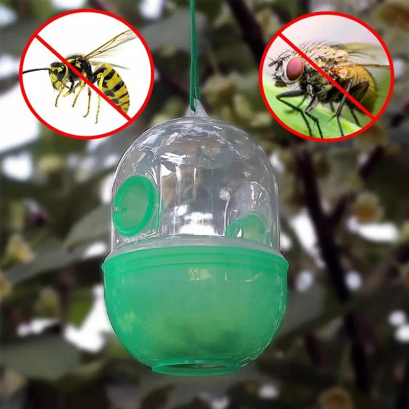Fly Wasp Trap Fruit Mosche Insetto Bug Hanging Tree Honey Catcher Killer Bee Insect Reject Pest Control Tool