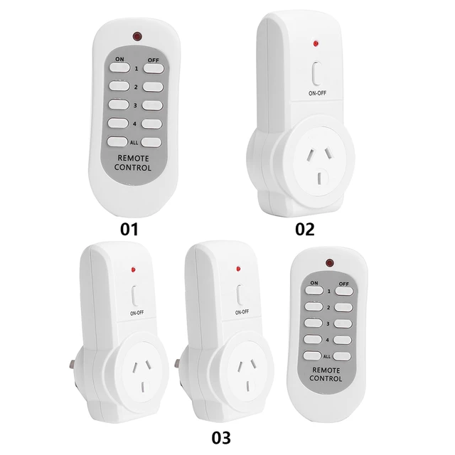 Eu Plugs Wireless Remote Control Power Outlet Plug  Remote Control  Switches Socket - Electrical Sockets - Aliexpress