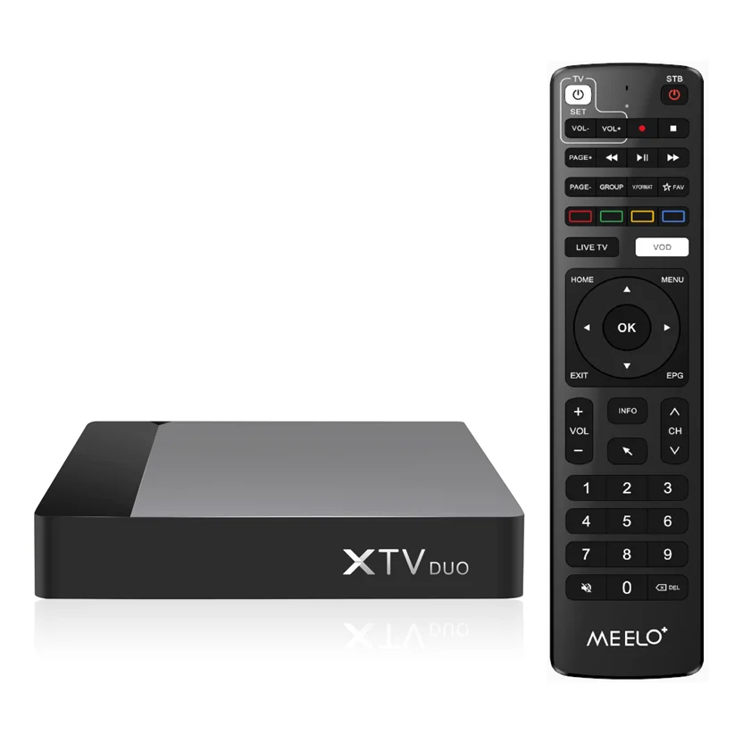 Meelo XTV DUO 4K UHD Amlogic S905W2 Android 11.0 Online Set-Top-Box Smart TV  Box Decoder Dual WiFi LAN 100M XTV DUO - AliExpress