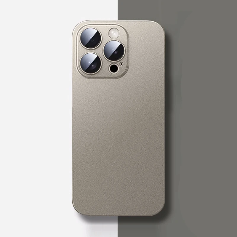 thumbnail image 1 of Luxury 0.3mm Hard PP Matte Case For iPhone 15 14 13 12 Mini 11 Pro Max Xr Xs X SE 7 8 Plus Ultra Thin Frosted Colorful Fundas, 1 of 5