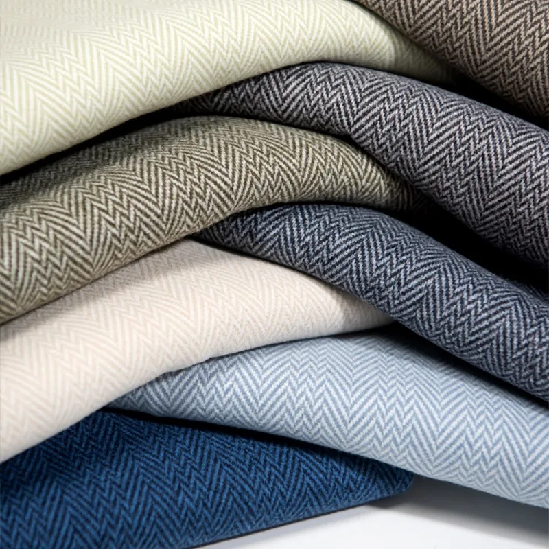 Herringbone Woolen Fabric 4