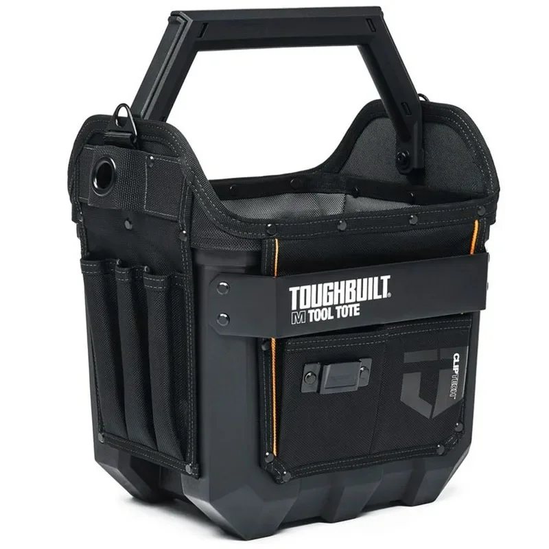 TOUGHBUILT Electrician Repair Kit 12 Inch Hard Bottomed Tool Bag Sturdy Easy Hardware Storage Portable Suitcases for Tools 2