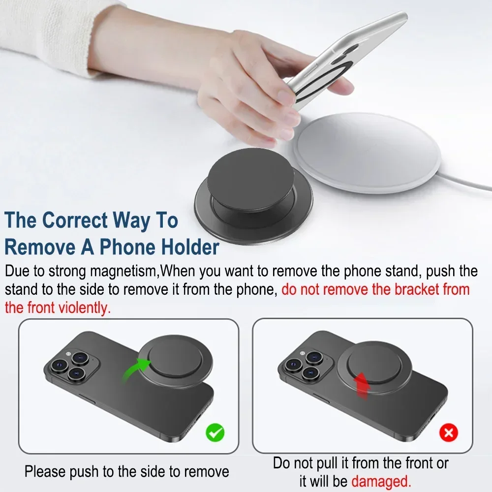 Popso Magnetic Folding Mobile Phone Grip and Stand