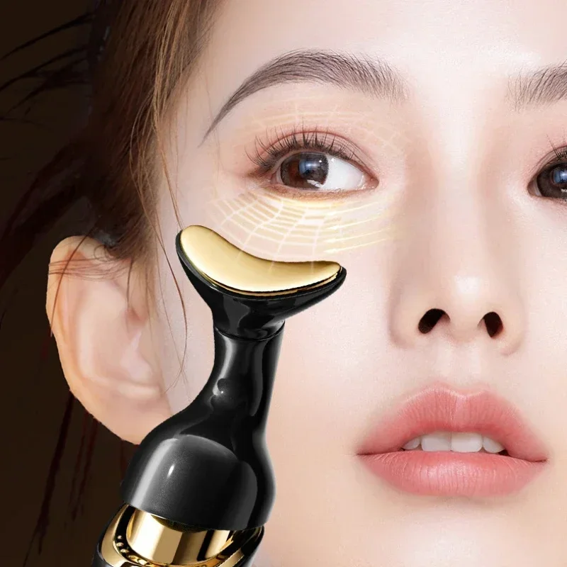 Neck Face Massager 3 in 1 Face Massager Neck Facial Eye Massage Introducer Microcurrent Skin Rejuvenation Anti Aging Beauty Device