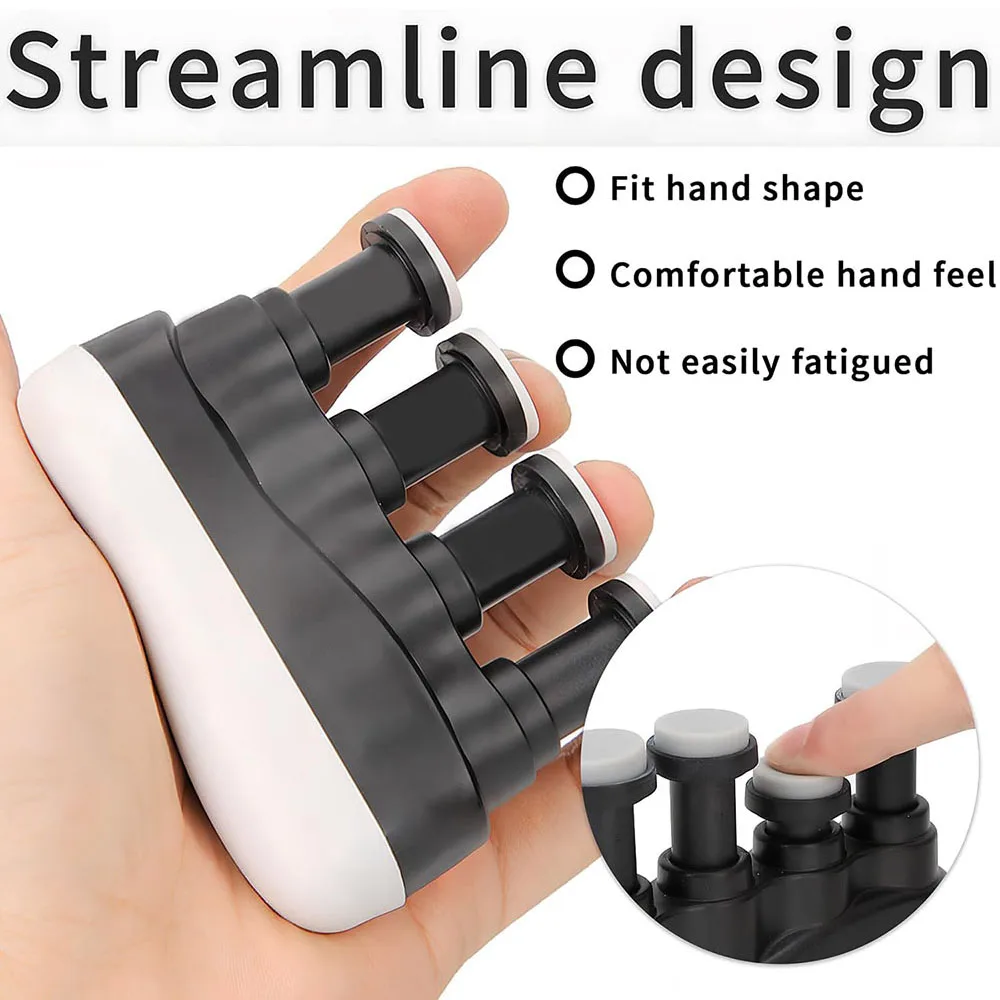 Finger Strengthener Finger Exerciser and Hand Strengthener Rehab Musician Rock Climbing Guitar Piano