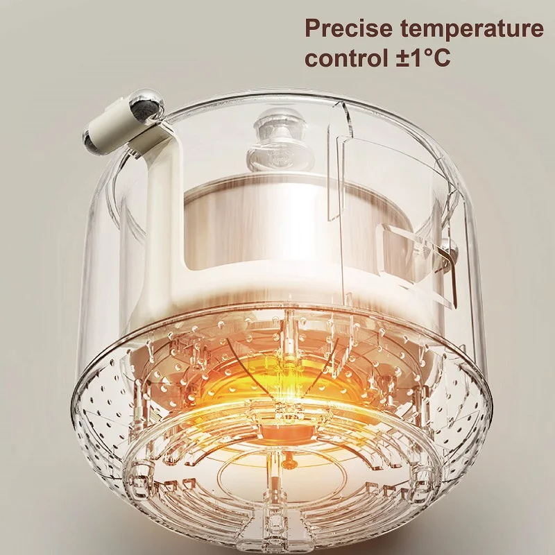 220V Smart Egg Cooker Home Steamed Eggs Pot 24h Reservation Multifunctional Breakfast Machine Soft-boiled Egg Thermal Pot 300W 5