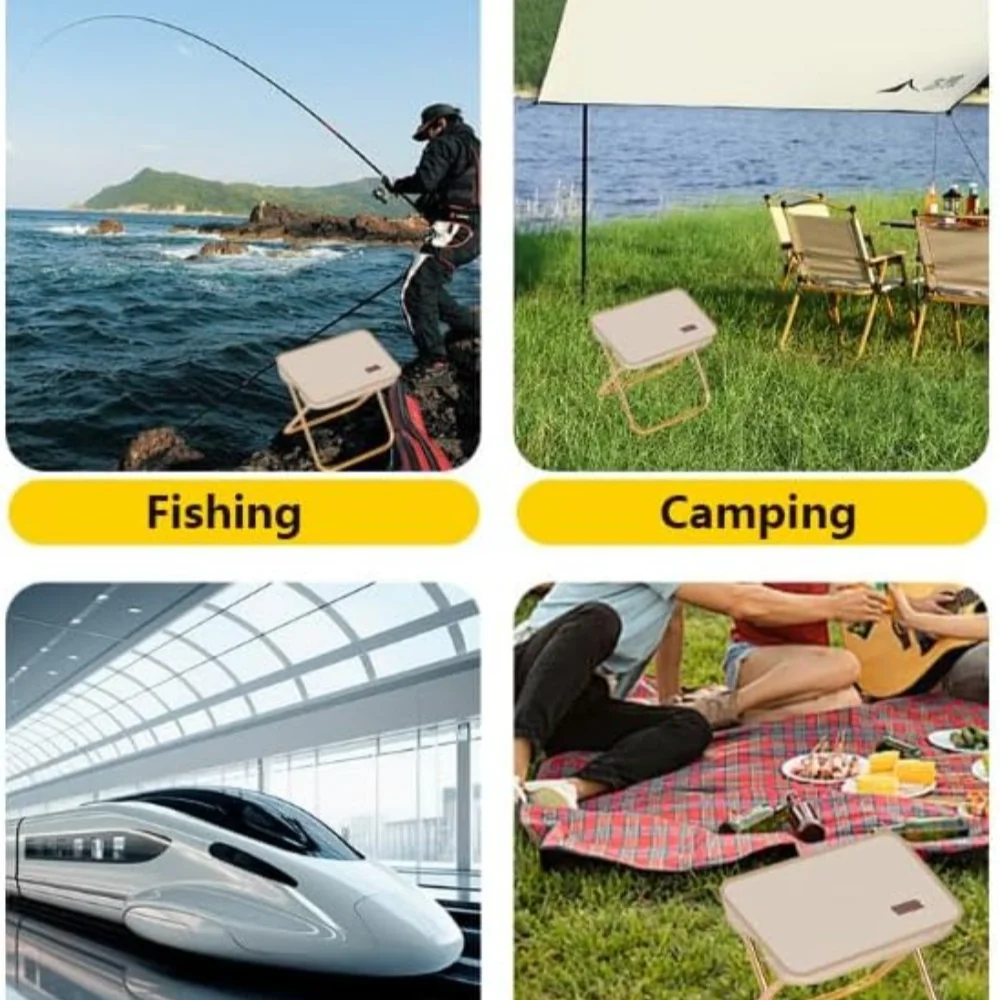 Outdoor Portable Folding Chairs Picnic Art Student Sketching Chairs Small Fishing Stools Hiking Beach Travel Ultralight Seat