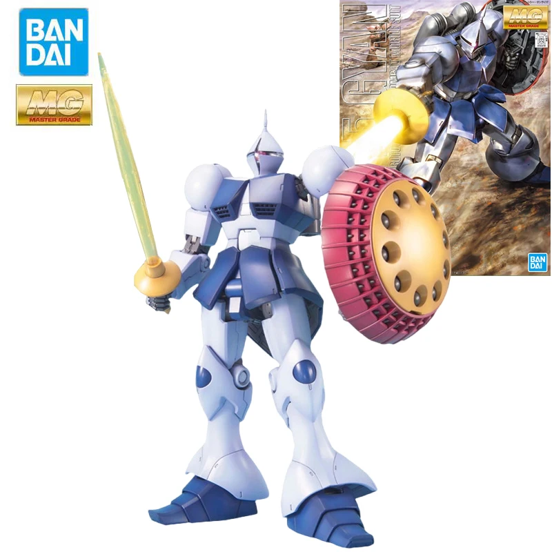 

Bandai Genuine Gundam MG Series Model Garage Kit1/100 Anime Figure YMS-15 GYAN GUNDAM Plastic Boy Action Assembly Collection Toy