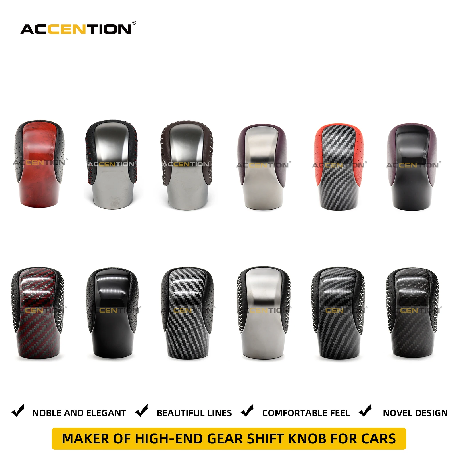 Leather Gear Shift Knob For Toyota Lexus Es Gs450h Gx Is300 Nx300h