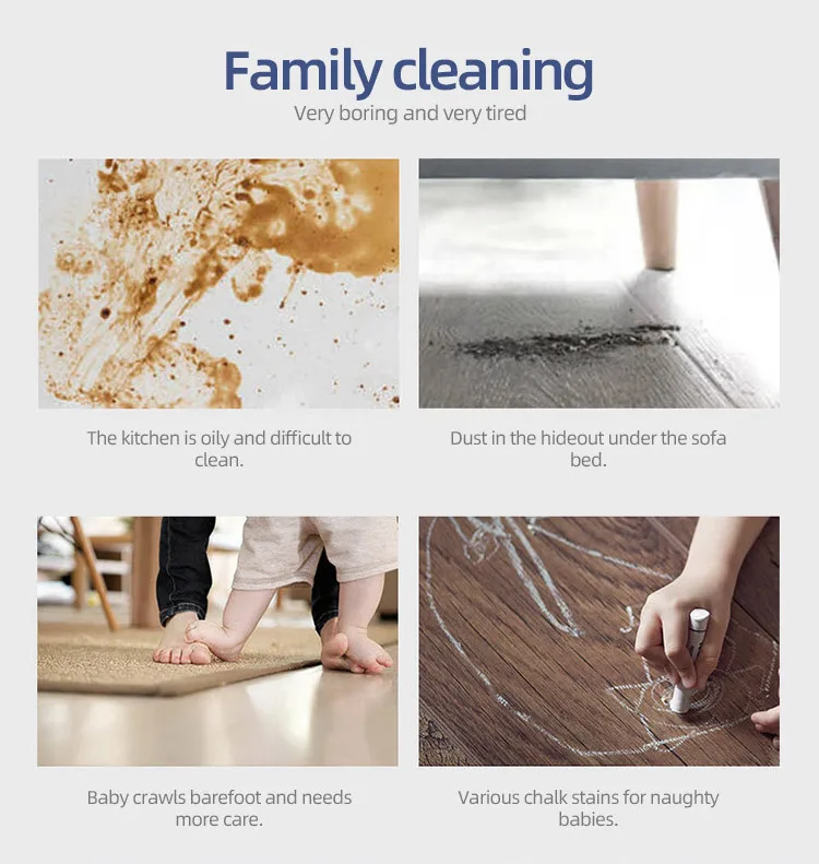 Automatic App Control Vacuum Cleaner Household Floor Sweeper Water Tank Wet Dry Electric Mop Robot Vacuum Cleaning Machine