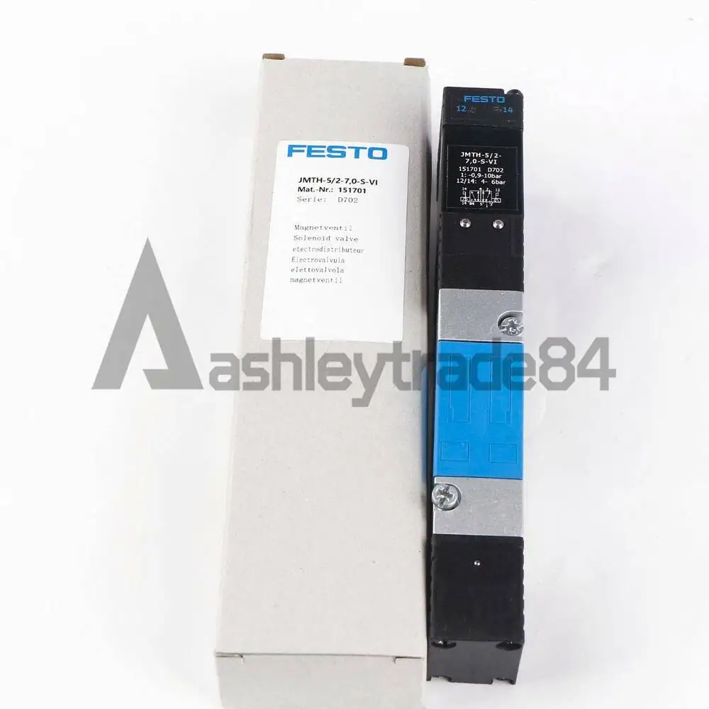 

1PC NEW FESTO JMTH-5/2-7,0-S-VI 151701 Solenoid Valve