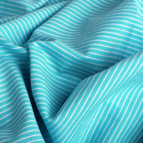 wide 1mm stripe 100% cotton knitting elastic fabric DIY sewing clothing cloth 165cm wide 100% tissu hometextile tela sewing 3