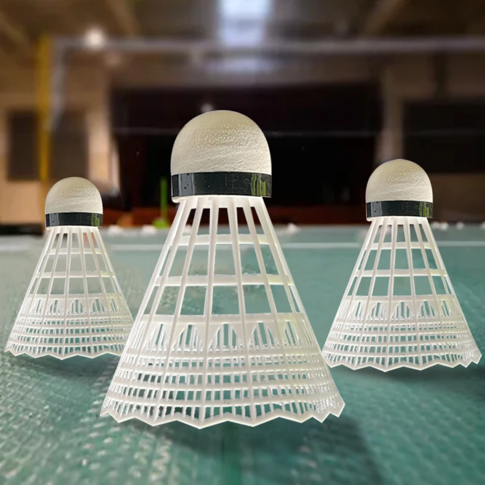Badminton Shuttlecock Badminton Ball 3/6 Pcs High Speed Badminton Birdies for Outdoor & Indoor Sports