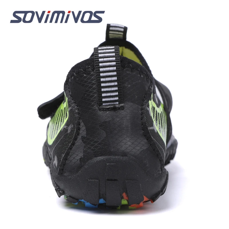 Breathable Quick-Dry Water Shoes for Children Upstream Non Slip Outdoor Sports Beach Shoes Kids Wearproof Barefoot Sneakers Boy