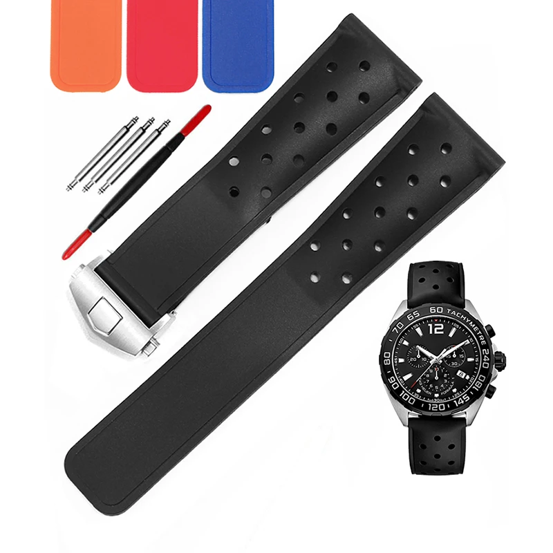 Cinturino In Gomma Siliconica Per Hublot Yubo Watch Big Bang441 Big Bang Fusion 27*17Mm Cinturino Per Orologio Catena Per Bracciale Da Uomo